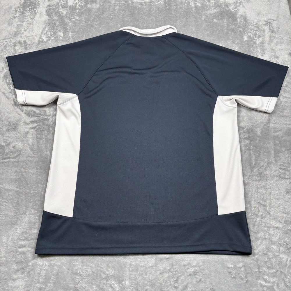 Rugby Nations Scotland Rugby Shirt Mens 2XL Black Short Sleeve Polo Crest - Picture 7 of 7
